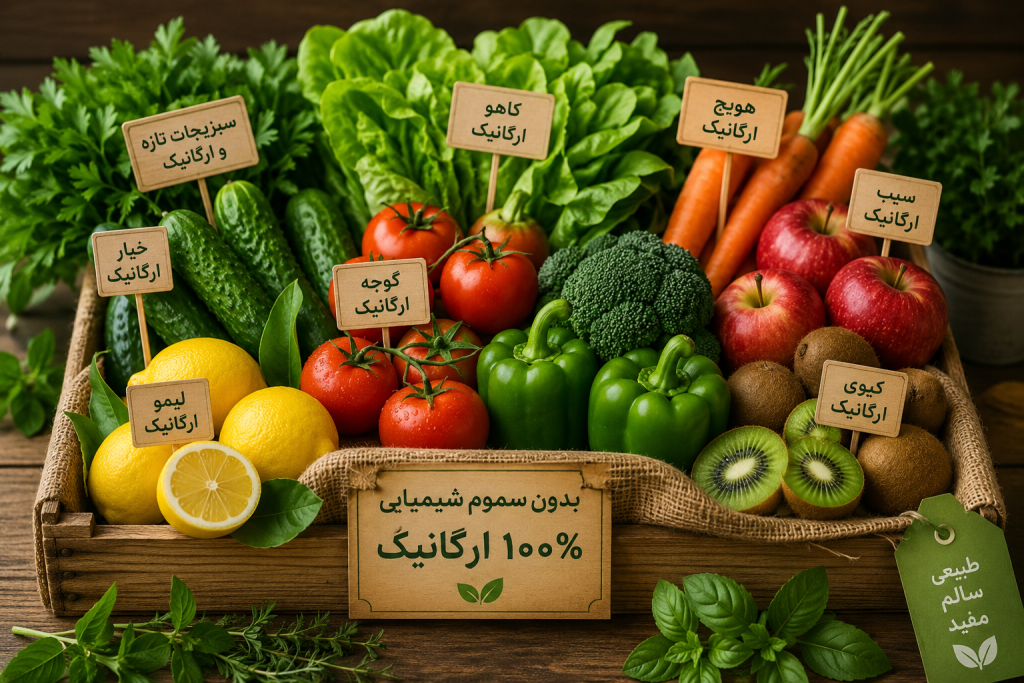 راهنمای خرید موادغذایی ارگانیک
