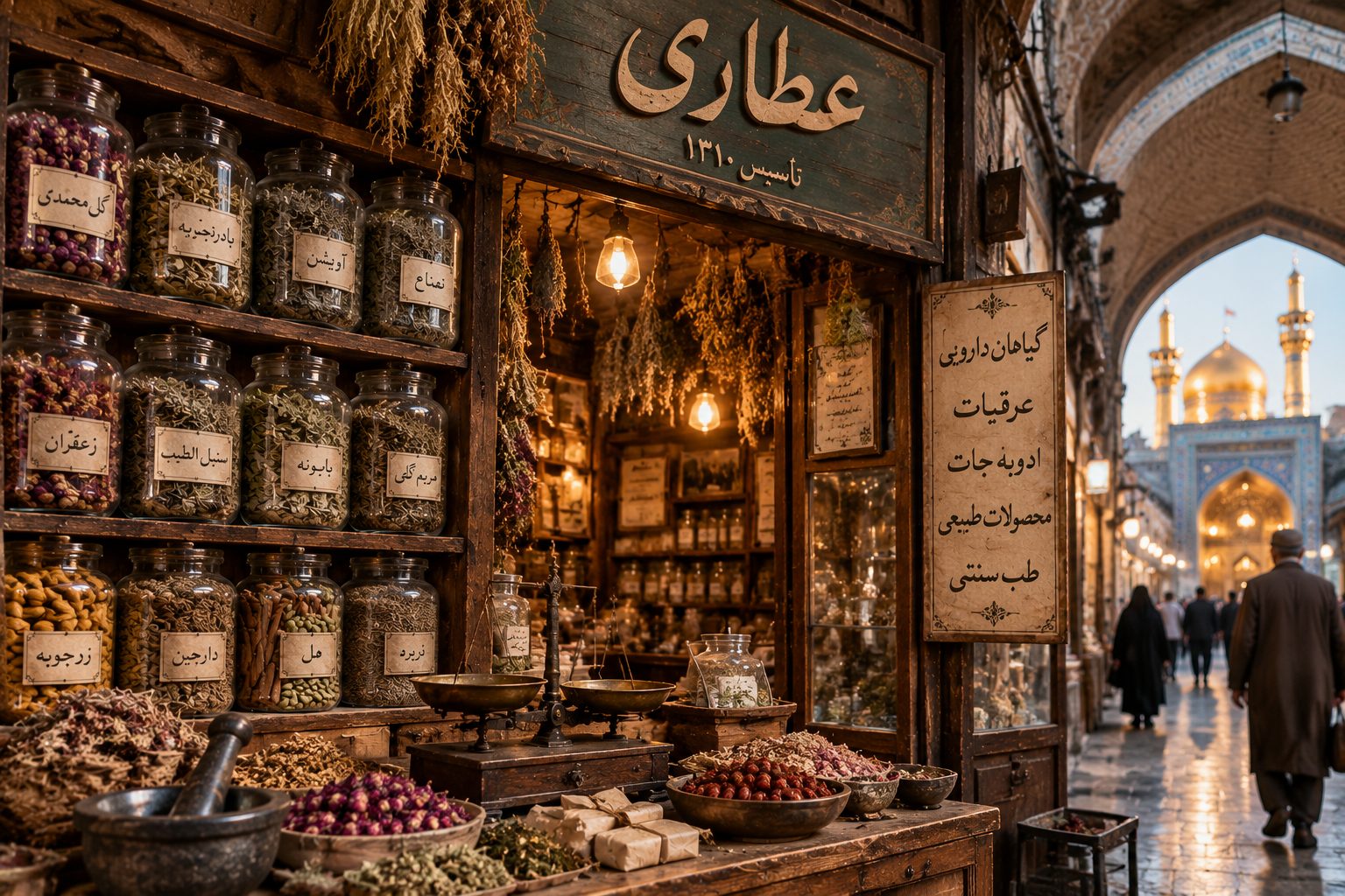 قدیمی ترین عطاری های مشهد